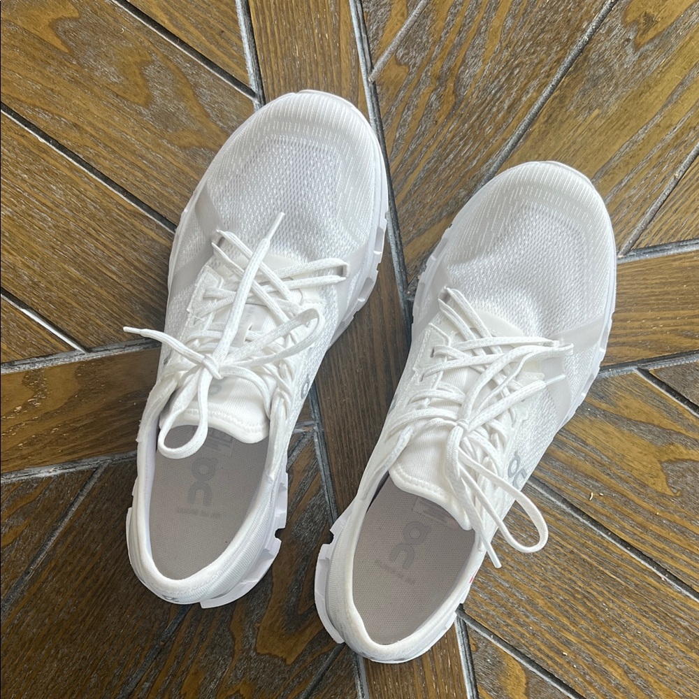 On Running White Athletic Shoes